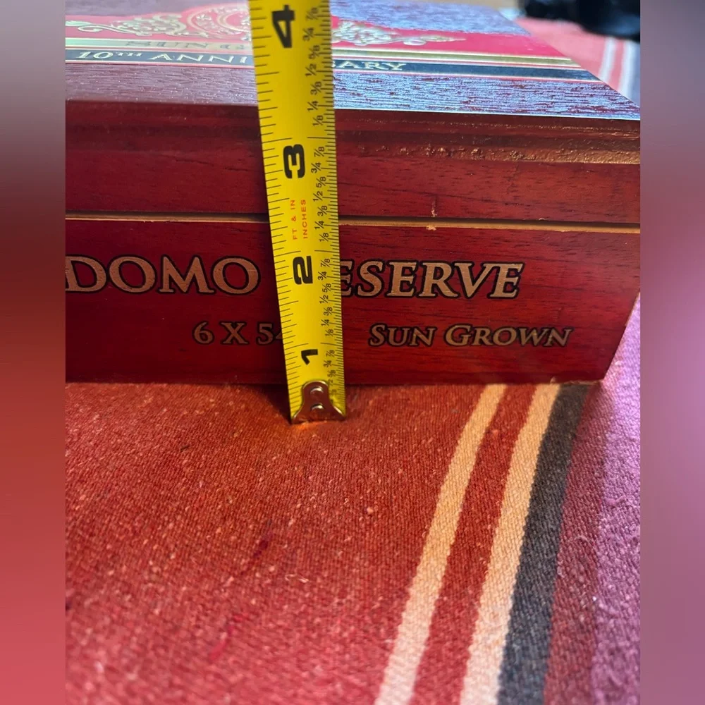 2/$20 Wood Cigar Stash Treasure Box